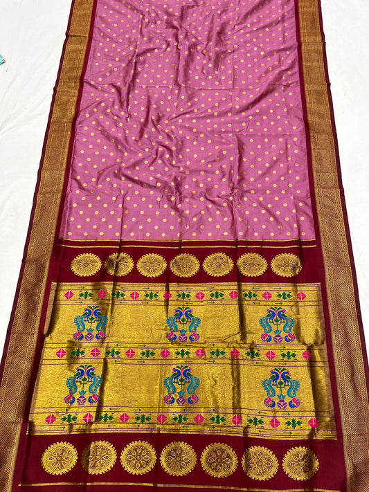 Maharani Paithani Saree Soft Silk