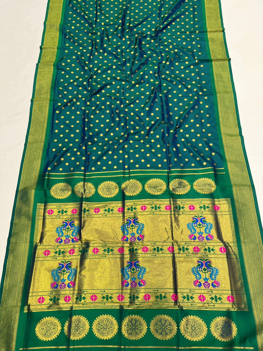 Maharani Paithani Saree Soft Silk