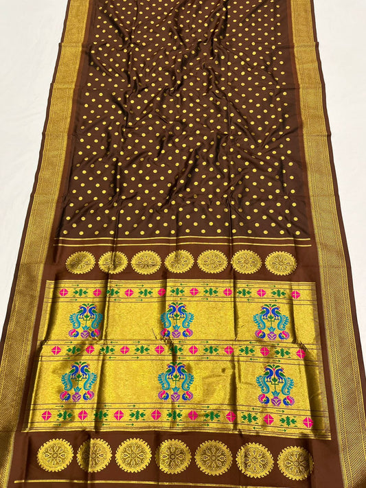 Maharani Paithani Saree Soft Silk