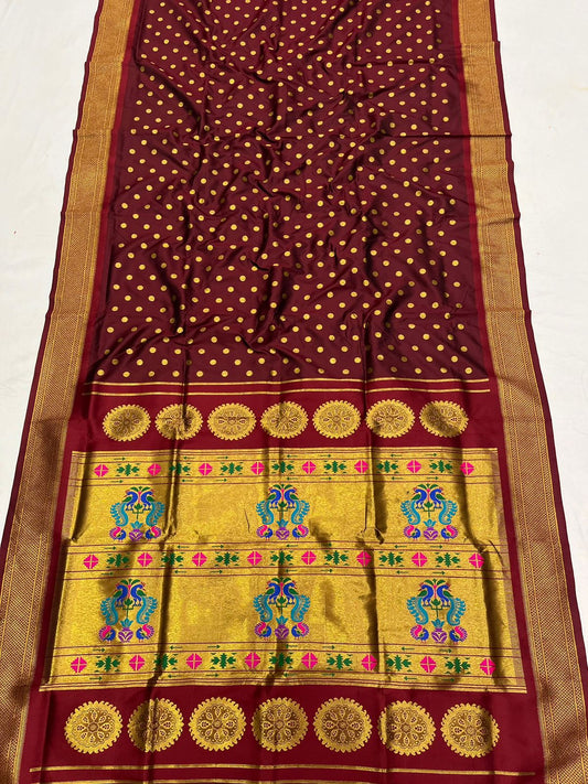 Maharani Paithani Saree Soft Silk