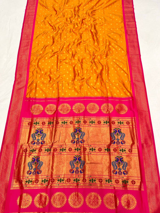 Maharani Paithani Saree Soft Silk