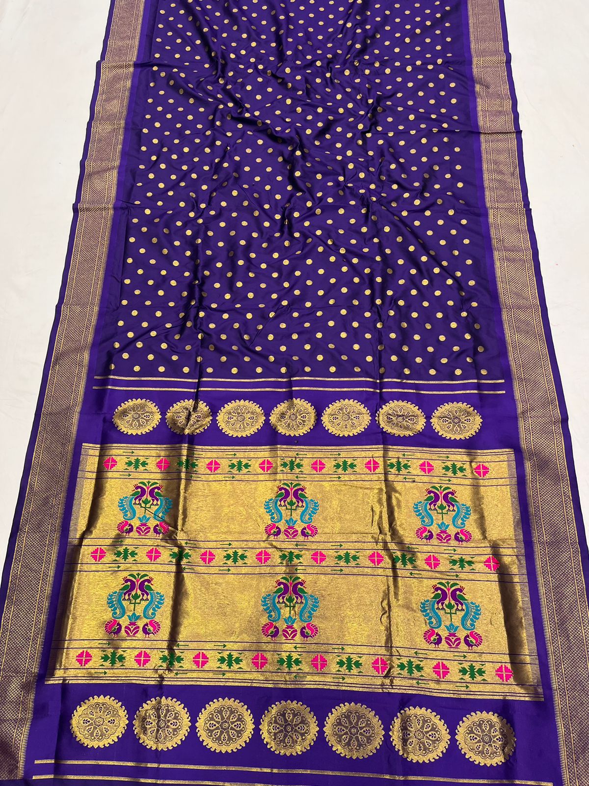 Maharani Paithani Saree Soft Silk