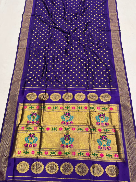 Maharani Paithani Saree Soft Silk