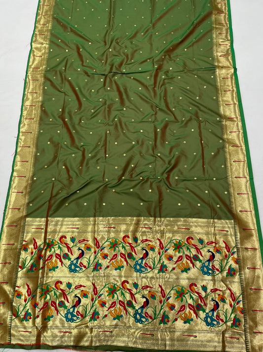 Premium Muniya Paithani Saree