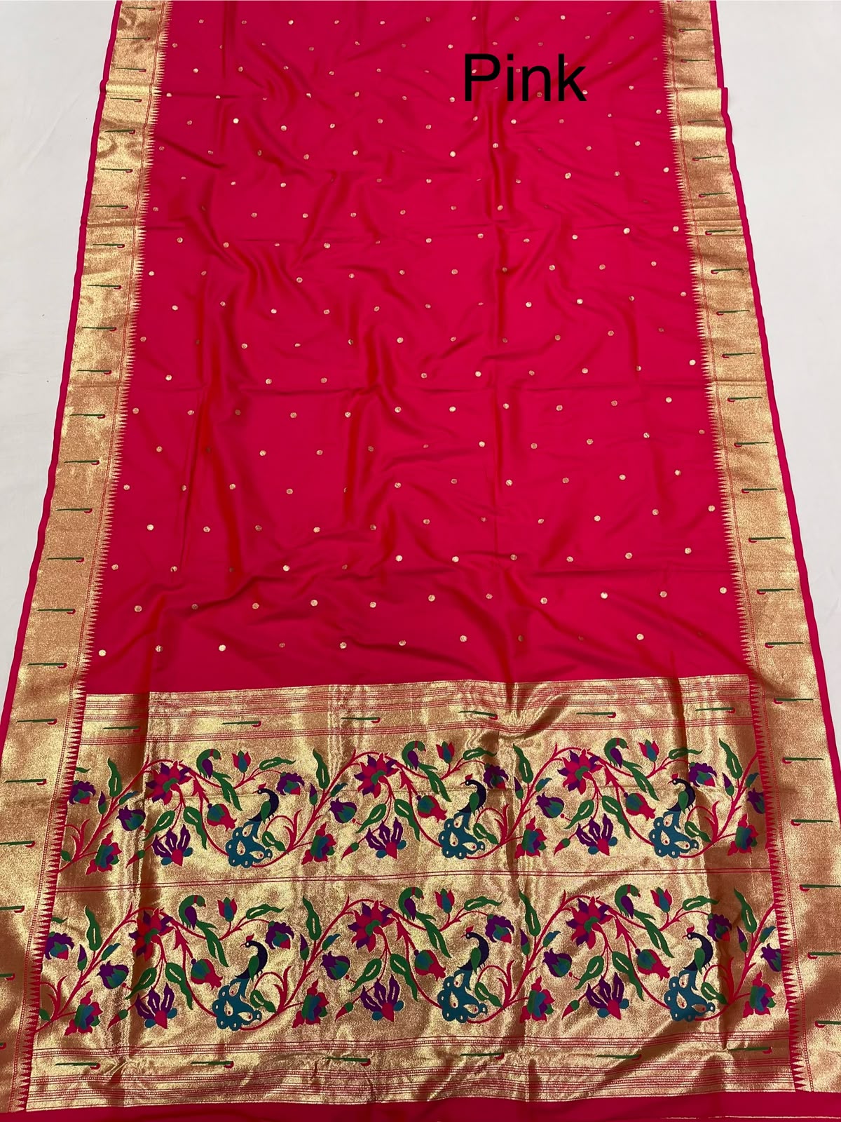 Premium Muniya Paithani Saree