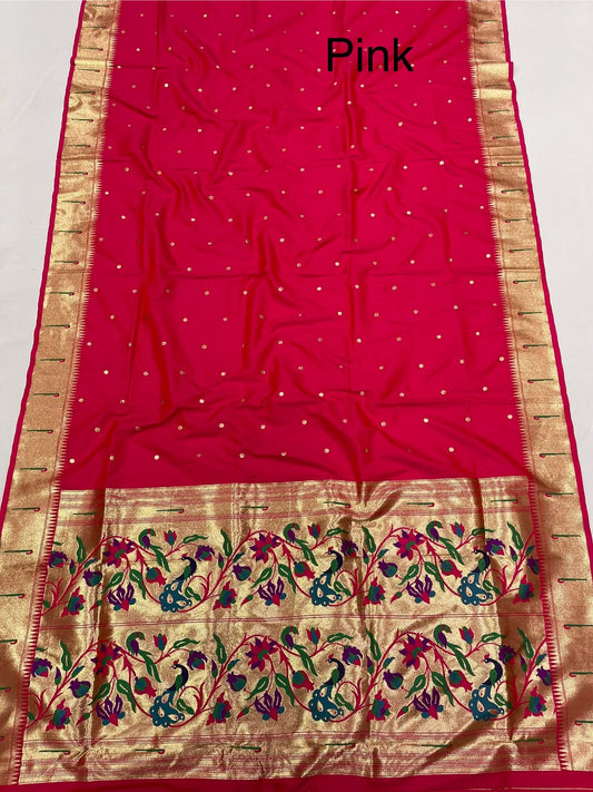Premium Muniya Paithani Saree