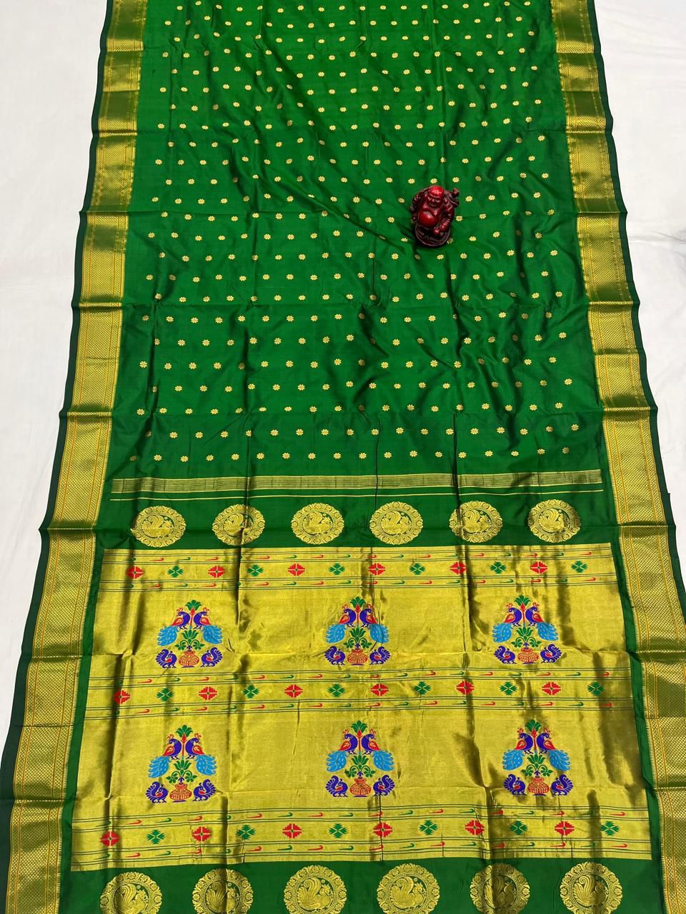 Kalanjali Pure Silk Paithani Saree