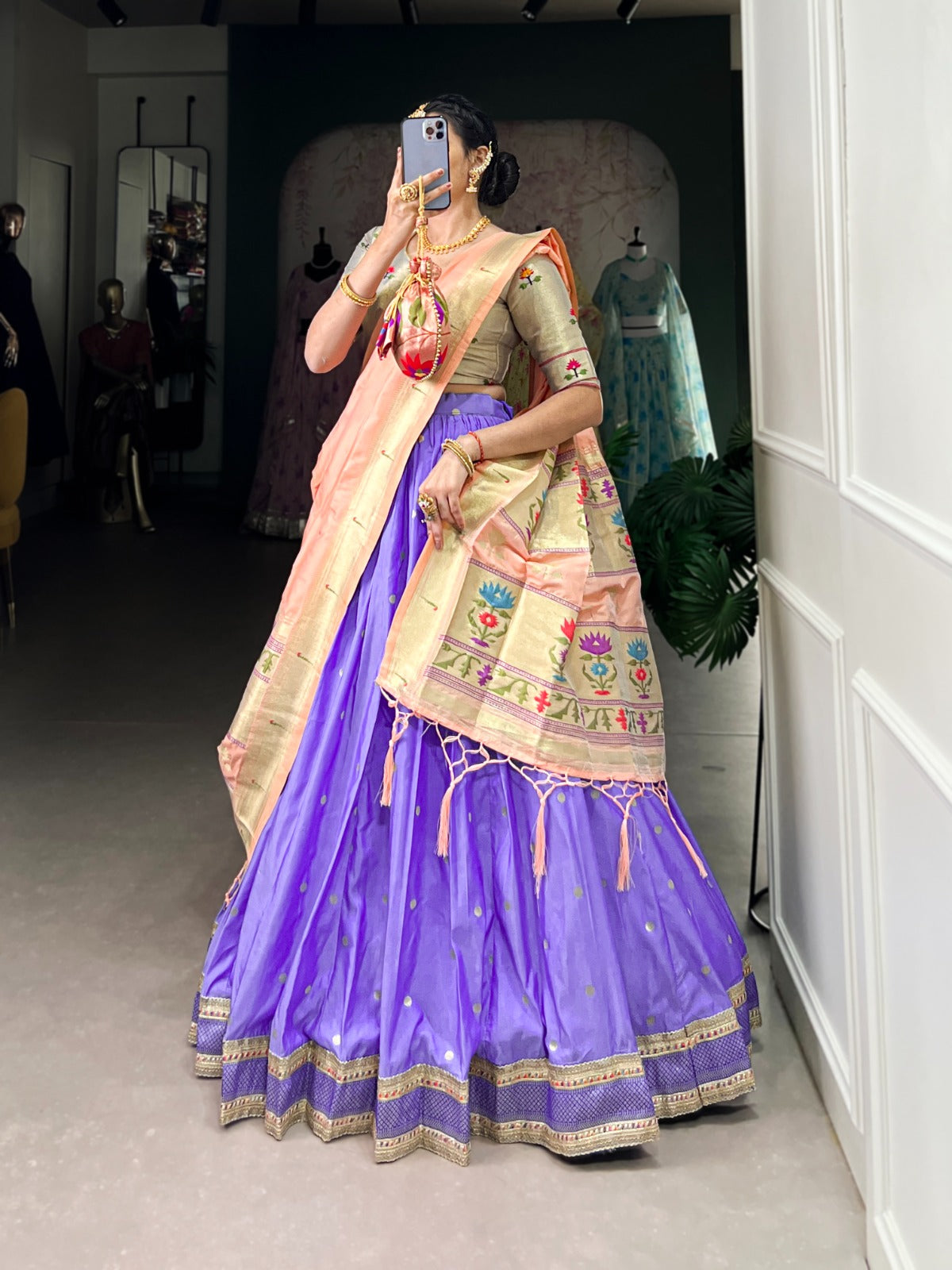 Paithani Lehanga Choli