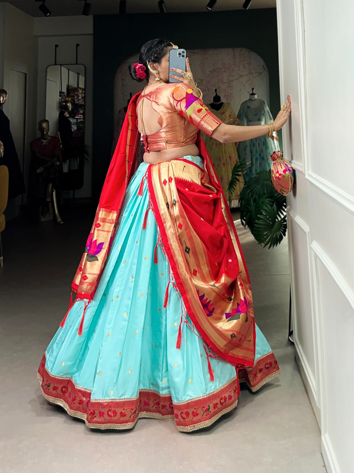 Paithani Lehanga Choli