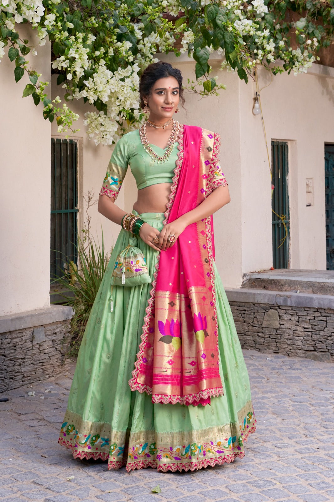 Paithani Lehanga Choli