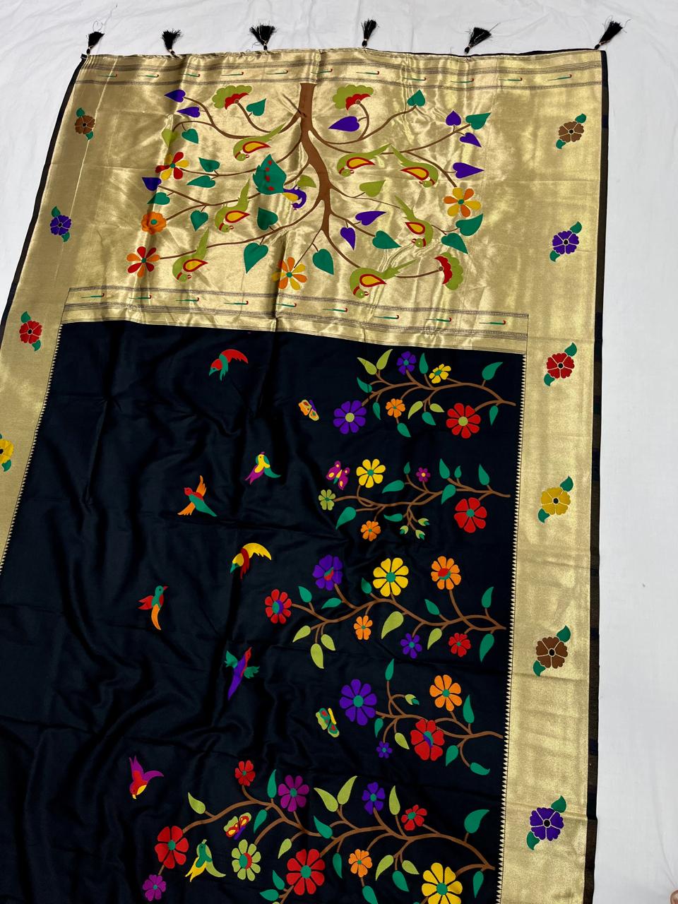 Half Allover Paithani