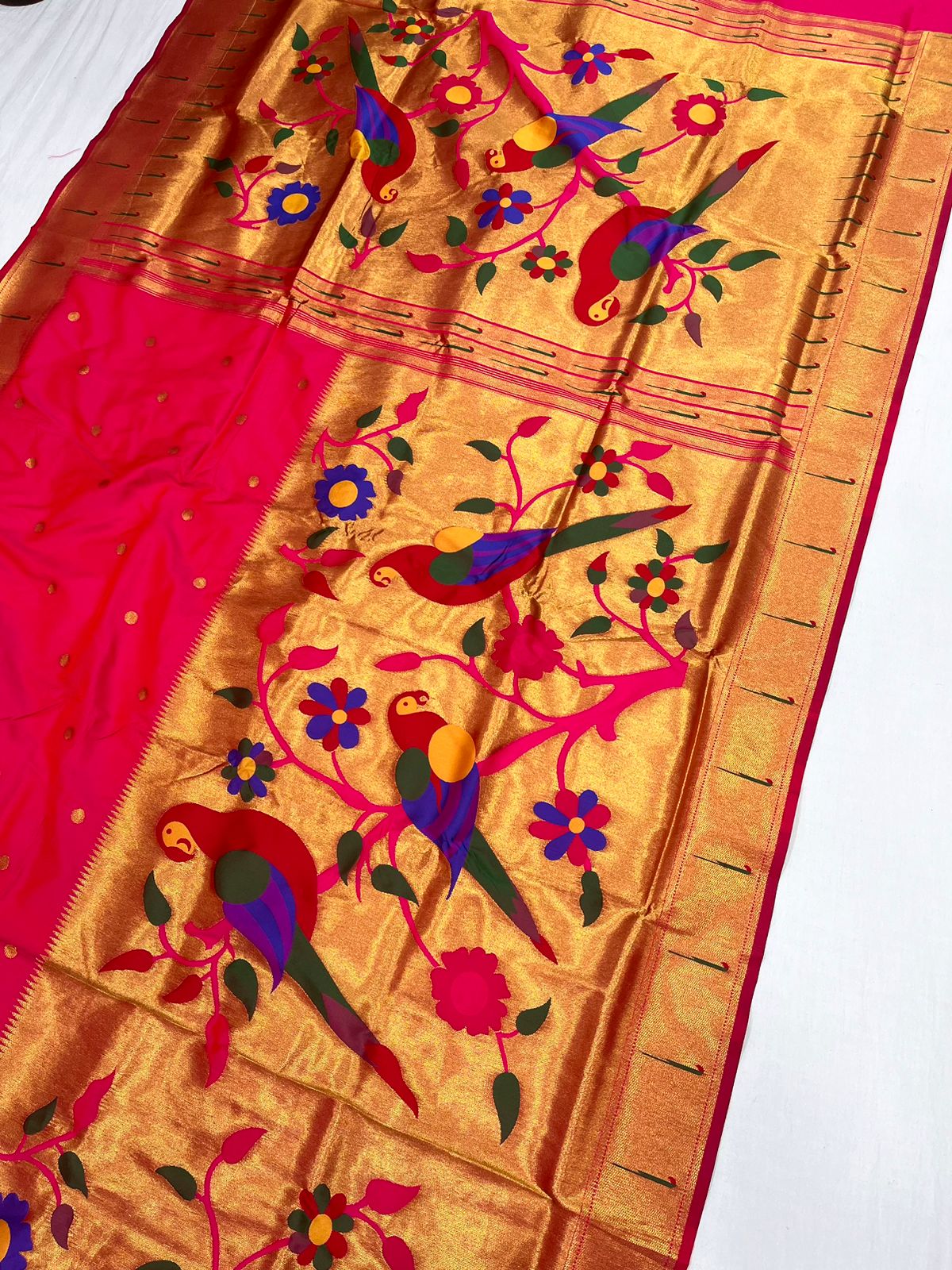 Half Allover Paithani