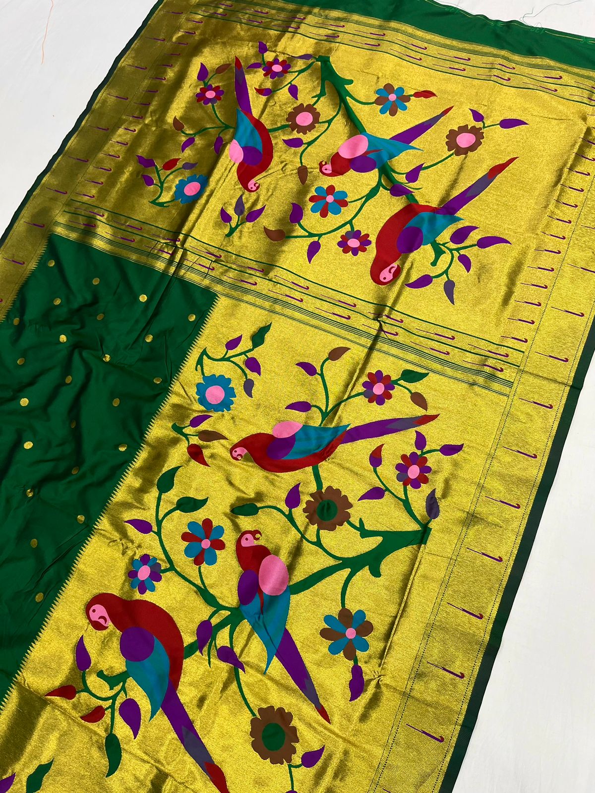 Half Allover Paithani