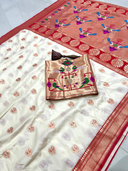 Tanuja Paithani Saree