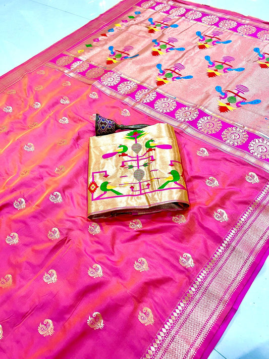 Tanuja Paithani Saree