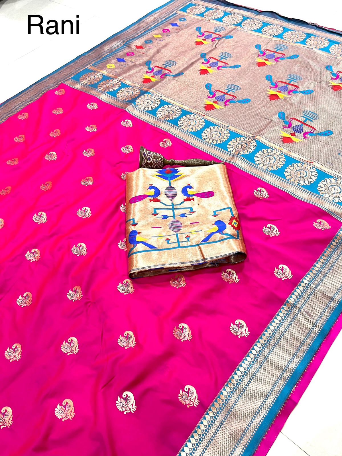 Tanuja Paithani Saree
