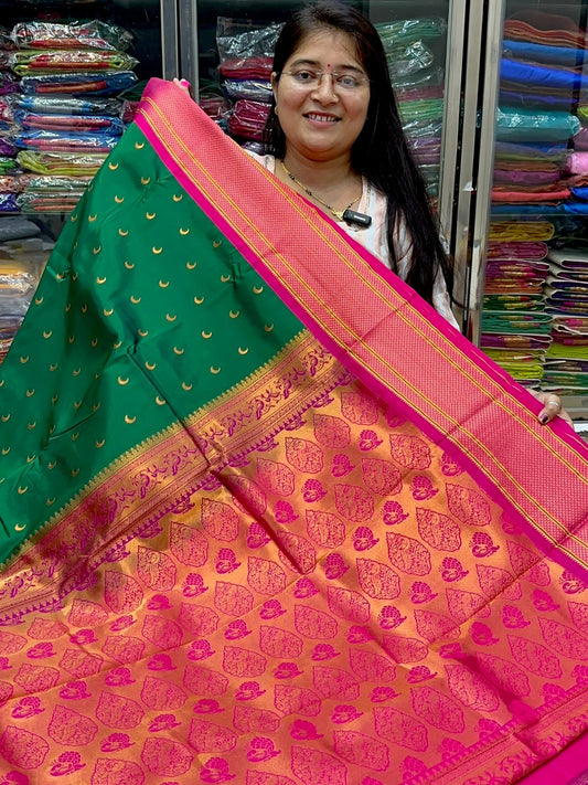Chandrakor Paithani Saree