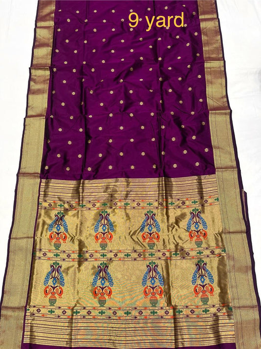 Nauvari Paithani Saree ( 9 yard )