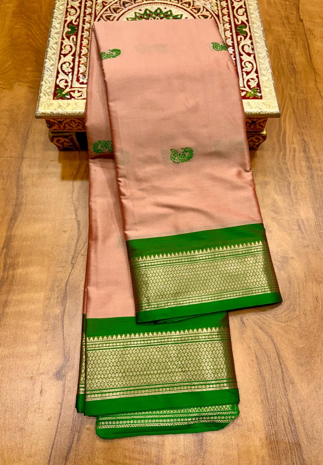 Mor paithani saree