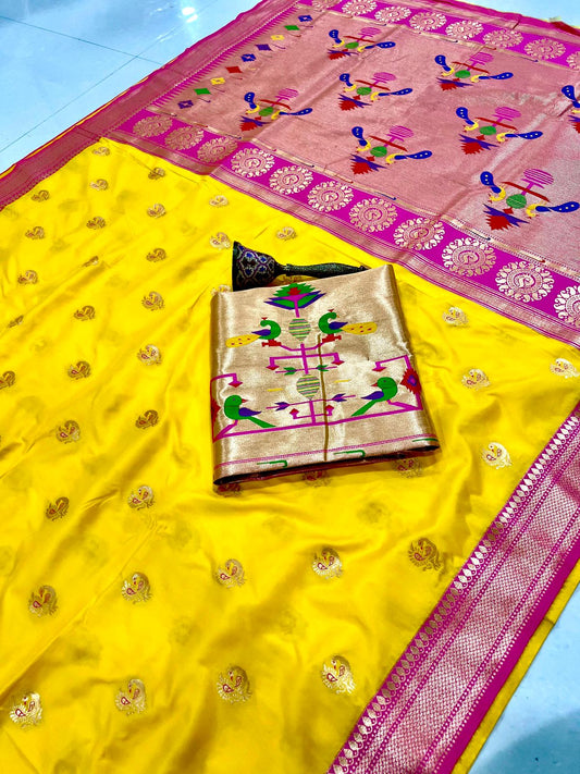 Tanuja Paithani Saree