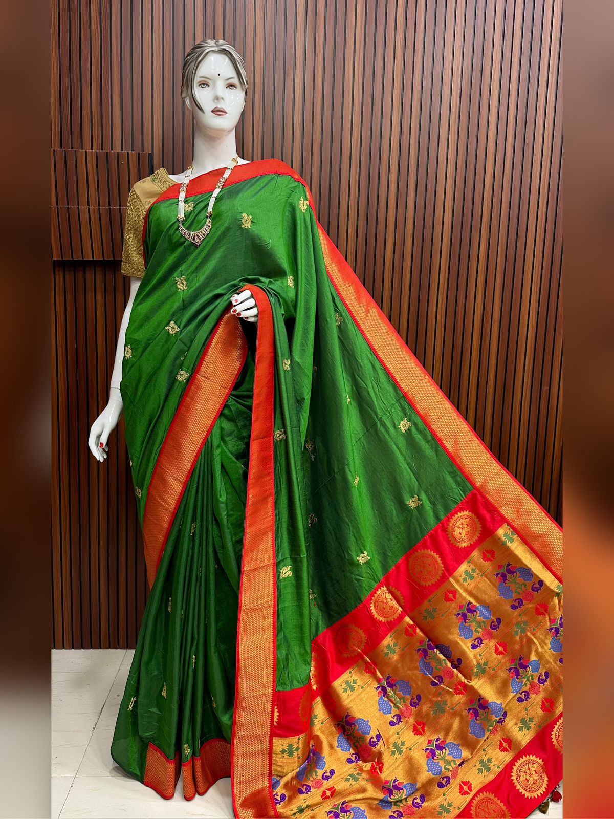 Designer Paithani Saree