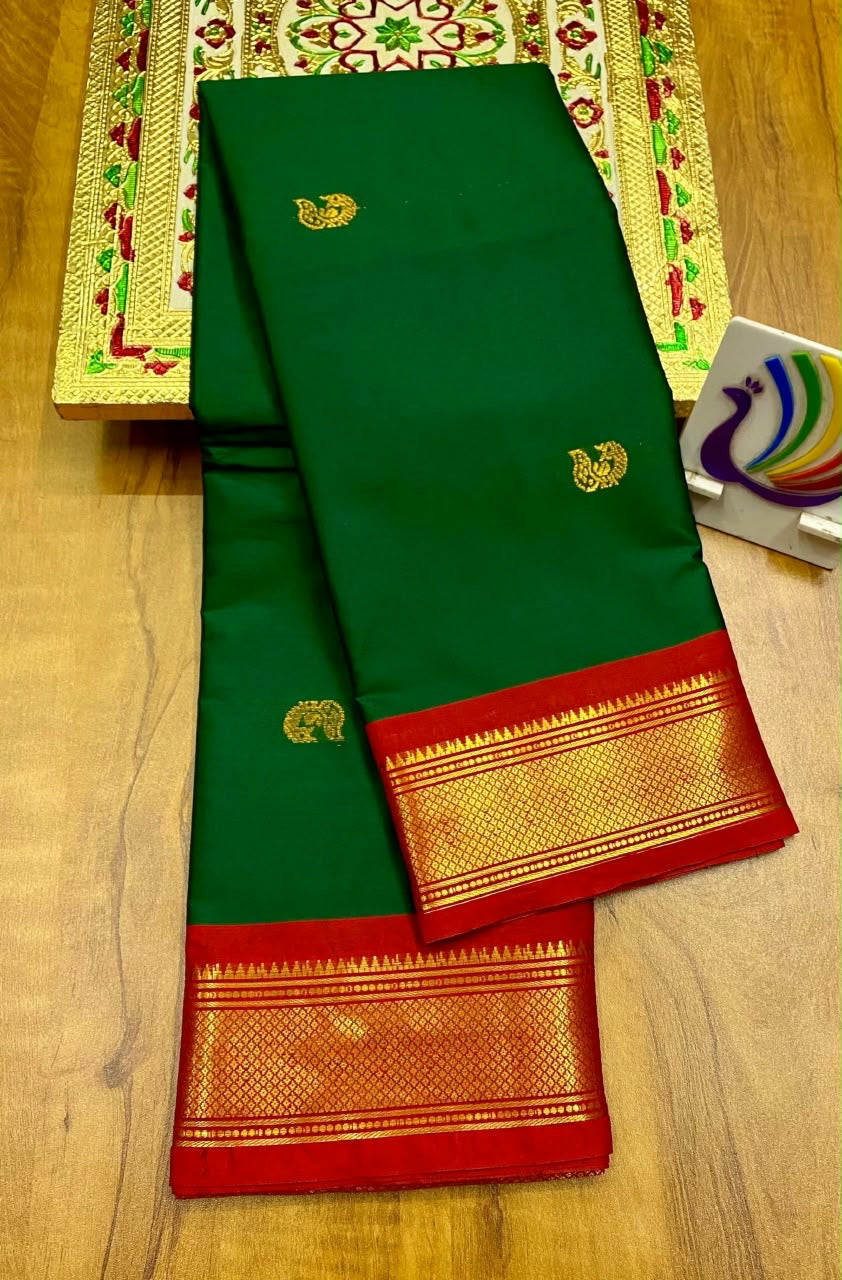 Mor paithani saree