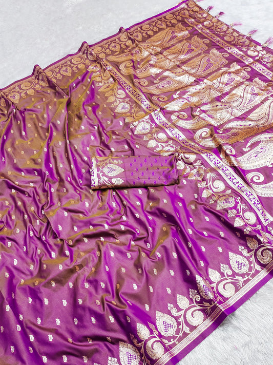 Soft Banarasi Silk Saree