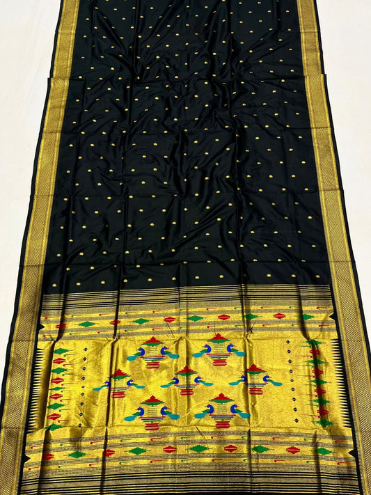 Double Pallu Saree Soft Silk