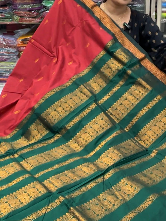 Kalyani Cotton Gadwal Saree