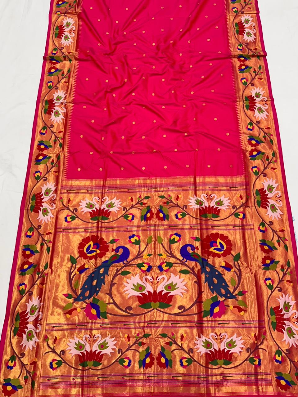Rajhuns Paithani Saree