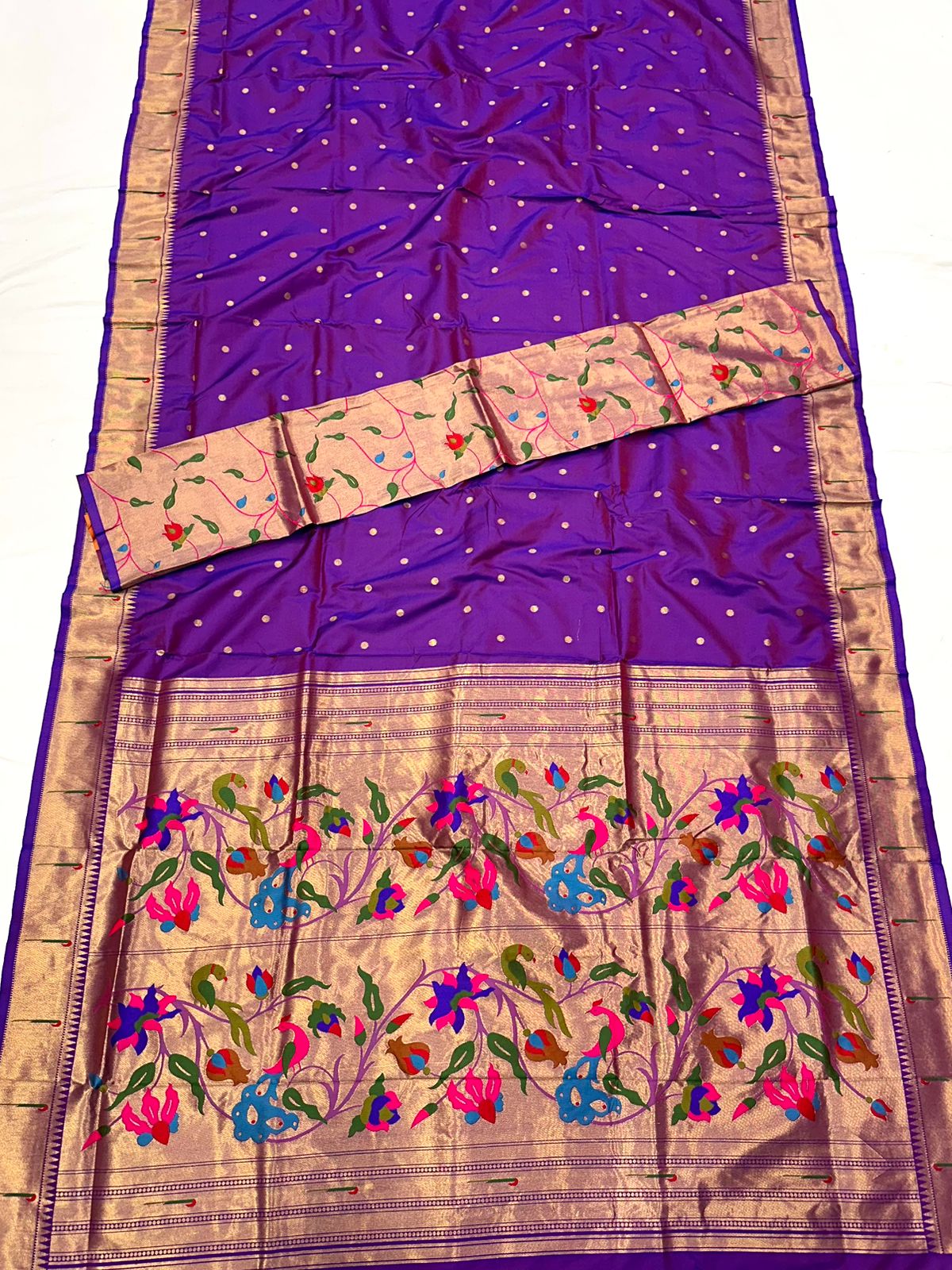 Premium Muniya Paithani Saree