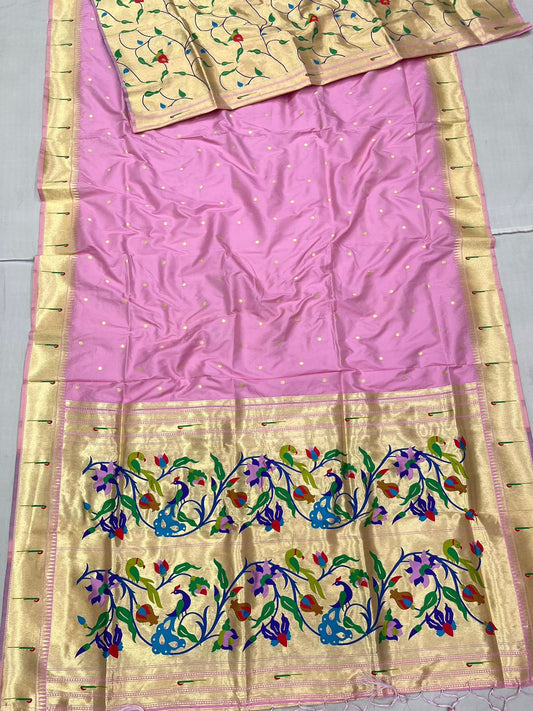 Premium Muniya Paithani Saree