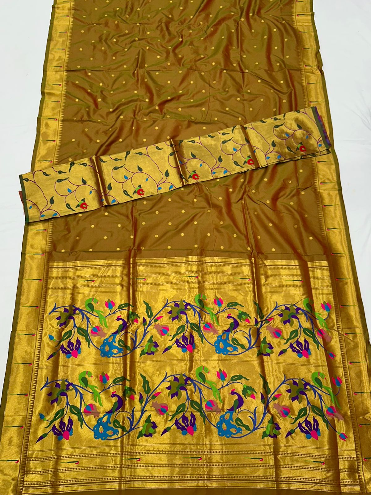 Premium Muniya Paithani Saree