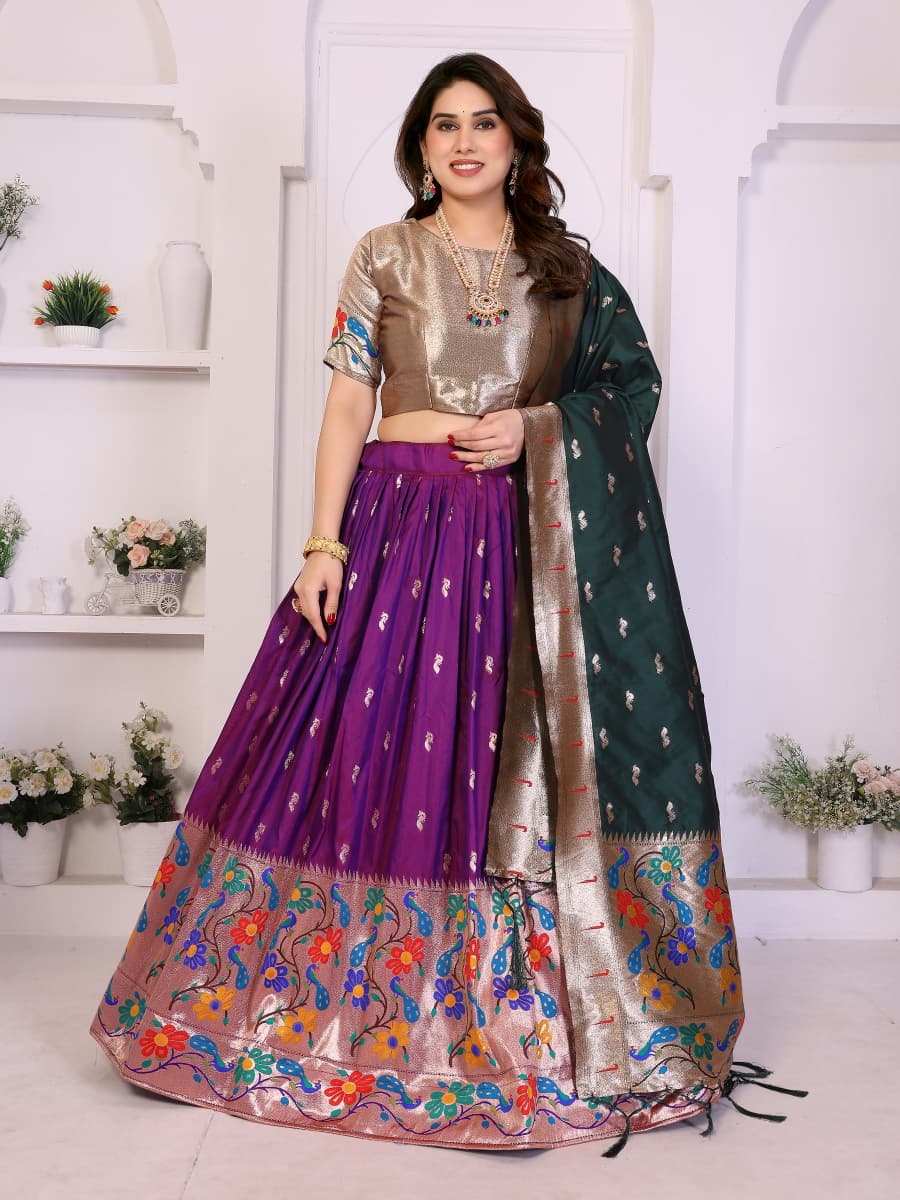 Paithani Lehenga Choli
