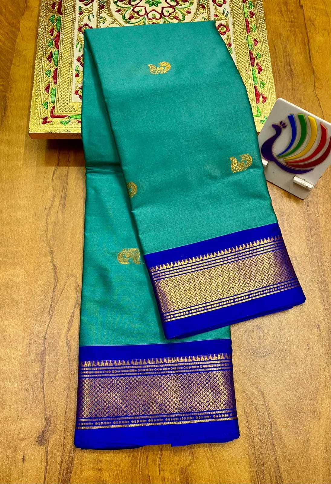 Mor paithani saree