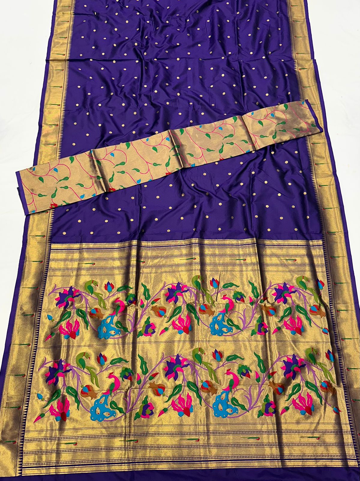 Premium Muniya Paithani Saree