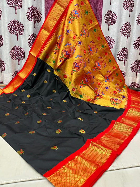 Kadiyal Border Paithani