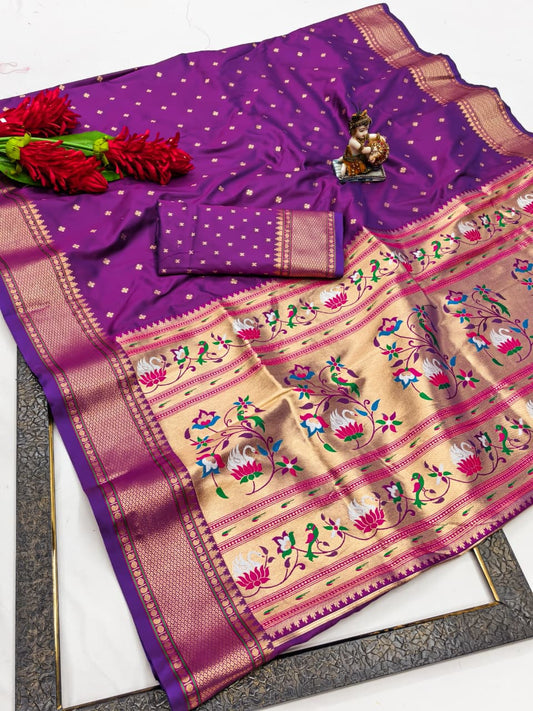 Rajhans Paithani Saree
