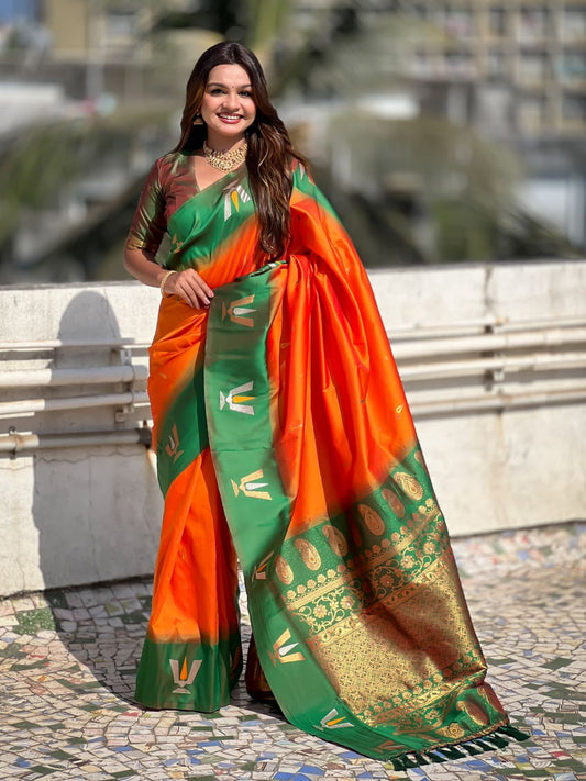 Tilak Paithani Saree