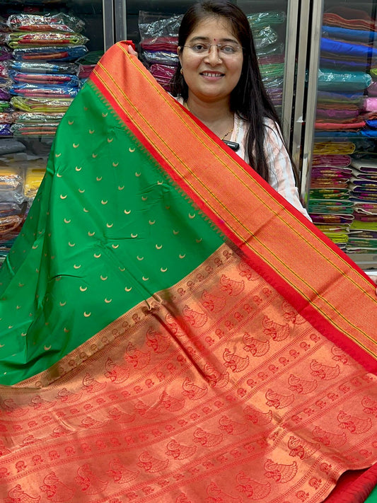 Chandrakor Paithani Saree