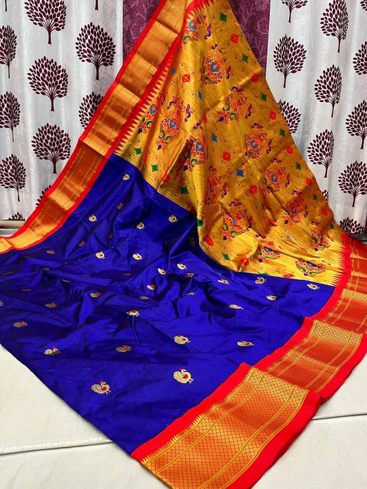 Kadiyal Border Paithani