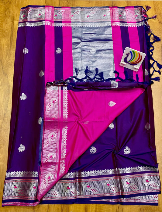 Peacock Paithani saree