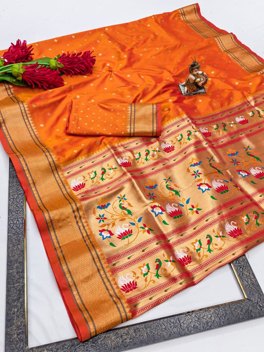 Rajhans Paithani Saree