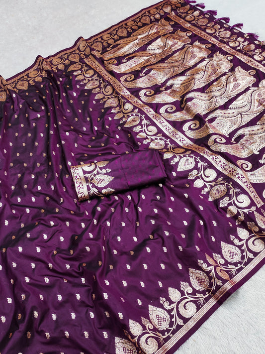 Soft Banarasi Silk Saree