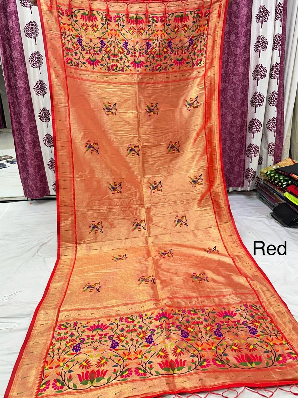 Paithani dupatta allover
