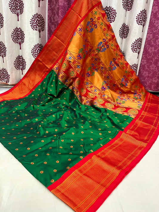 Maharani Paithani Saree