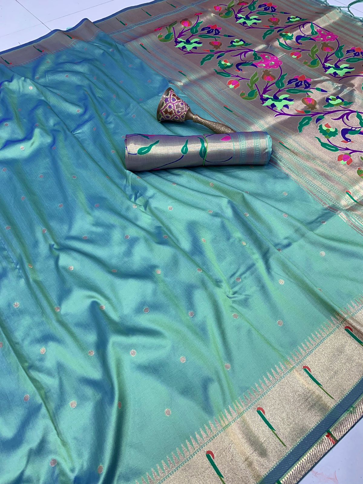 Ashwini paithani saree