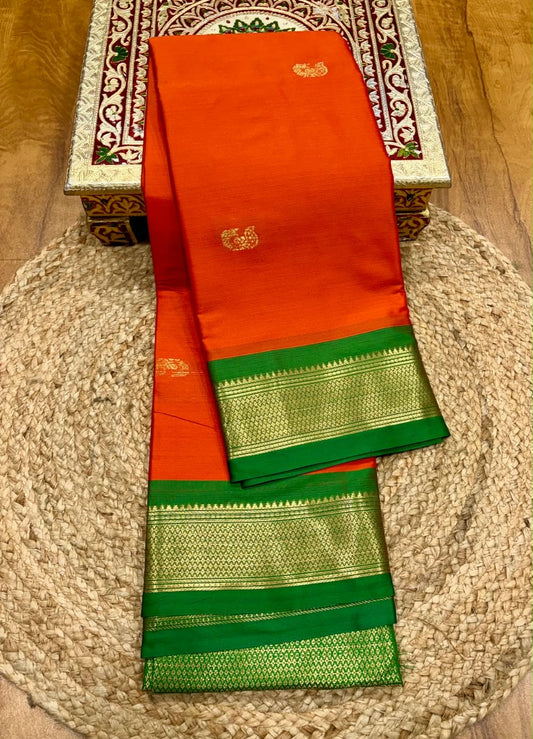 Mor paithani saree