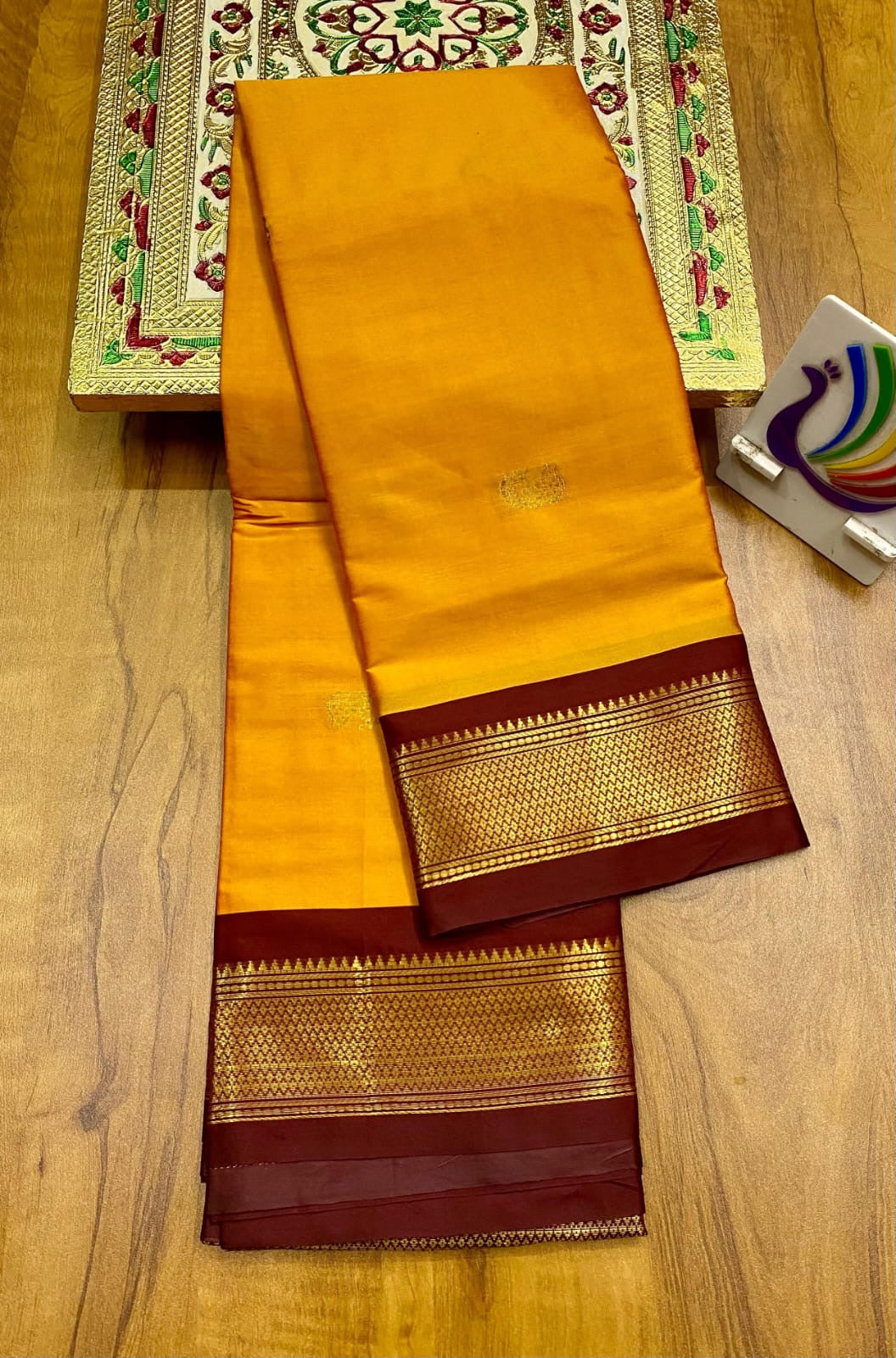 Mor paithani saree