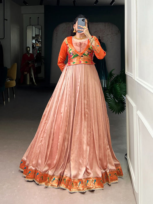 Paithani Long Dress